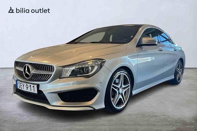 Silver Begagnad 2015 Mercedes CLA220 Sedan | 199 900 kr - Bild 1/1