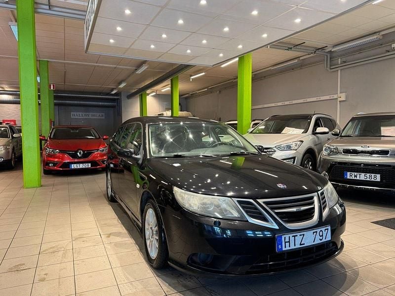 Begagnad Saab 9-3 150 HK (110 kW) 2009 Svart Kombi