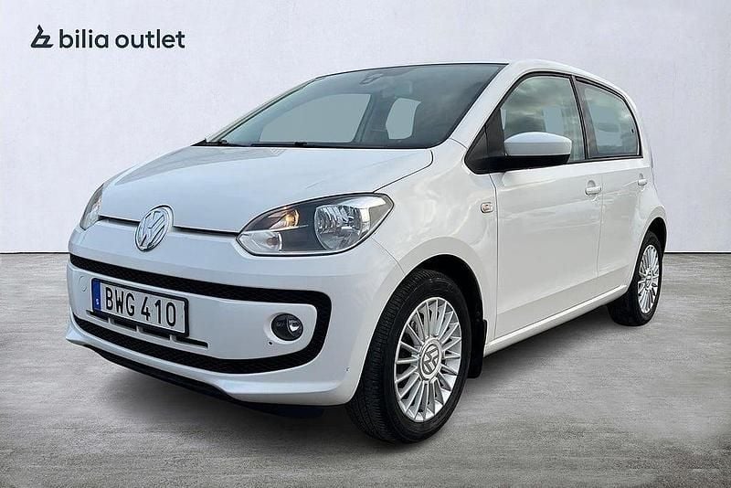 Vit Begagnad 2014 VW up! high up! Halvkombi | 69 900 kr (Marknadspris) - Bild 1/3