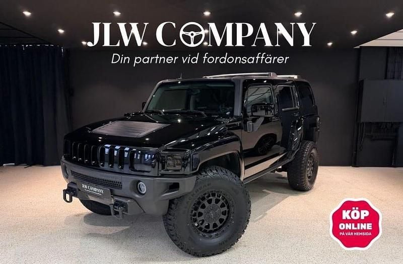 Svart Begagnad 2006 Hummer H3 SUV | 269 000 kr - Bild 1/4