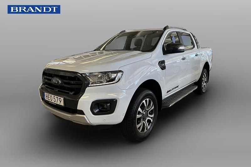 Vit Begagnad 2019 Ford Ranger Wildtrack Pickup | 310 000 kr (Bra pris) - Bild 1/4