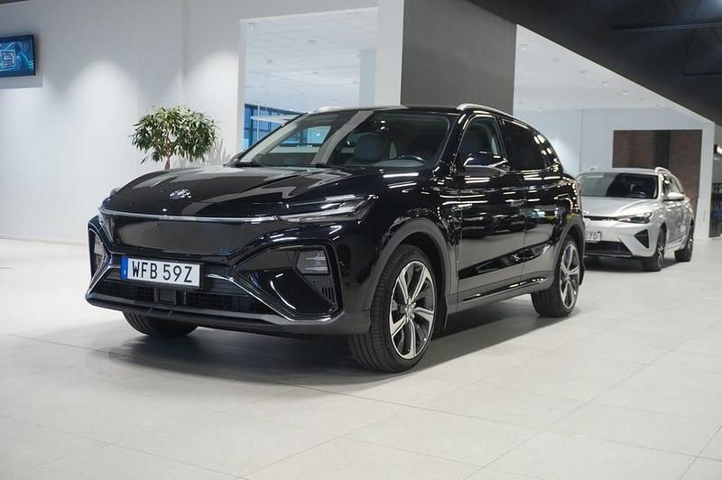 Svart Begagnad 2022 MG Marvel R Performance SUV | 268 800 kr (Bra pris) - Bild 1/4