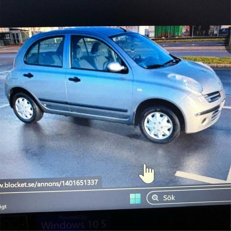 Blå Begagnad 2003 Nissan Micra Halvkombi | 13 000 kr (Bra pris) - Bild 1/1