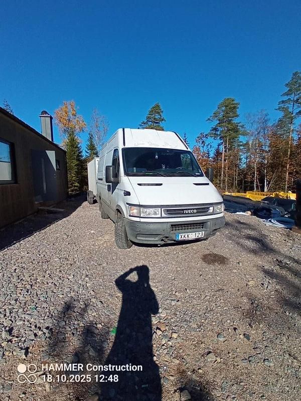 Vit Begagnad 2006 Iveco Daily Van | 43 900 kr (Marknadspris) - Bild 1/4
