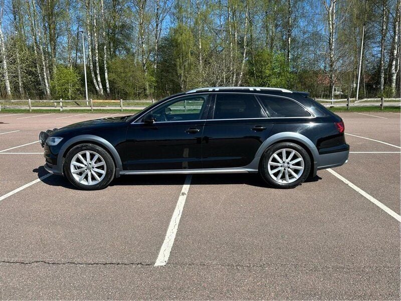 Svart Begagnad 2015 Audi A6 Allroad Kombi | 158 000 kr (Marknadspris) - Bild 1/4