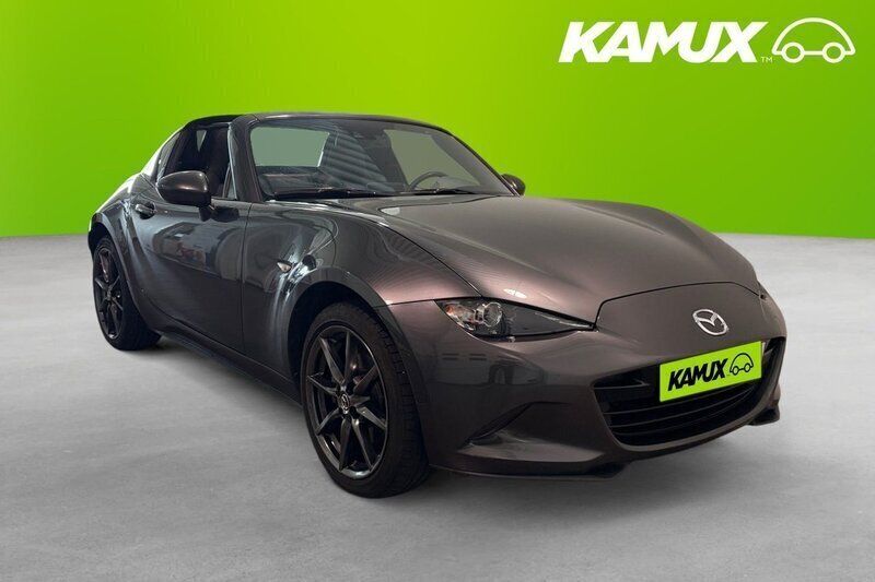 Silver/grå Begagnad 2017 Mazda MX5 Cab | 219 800 kr (Marknadspris) - Bild 1/4