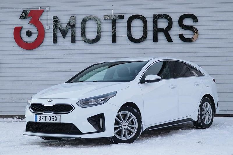 Vit Begagnad 2019 Kia ProCeed GT-Line Kombi | 175 900 kr (Bra pris) - Bild 1/4