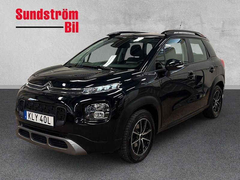 Svart Begagnad 2019 Citroën C3 Aircross PureTech SUV | 127 900 kr (Marknadspris) - Bild 1/3
