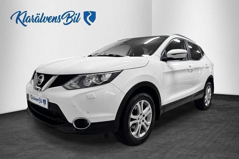 Vit Begagnad 2016 Nissan Qashqai SUV | 164 900 kr (Marknadspris) - Bild 1/4