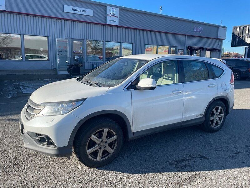 Vit Begagnad 2014 Honda CR-V Elegance SUV | 79 900 kr (Superpris) - Bild 1/4