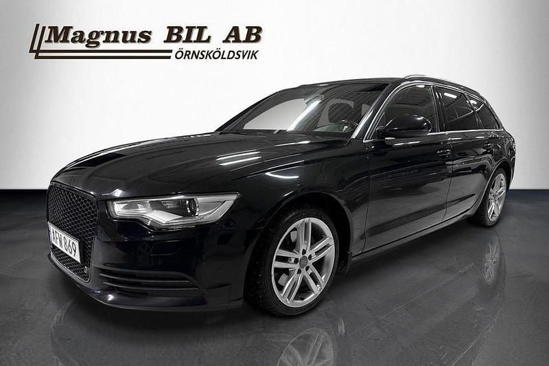 Svart Begagnad 2013 Audi A6 Proline Kombi | 129 900 kr (Marknadspris) - Bild 1/4