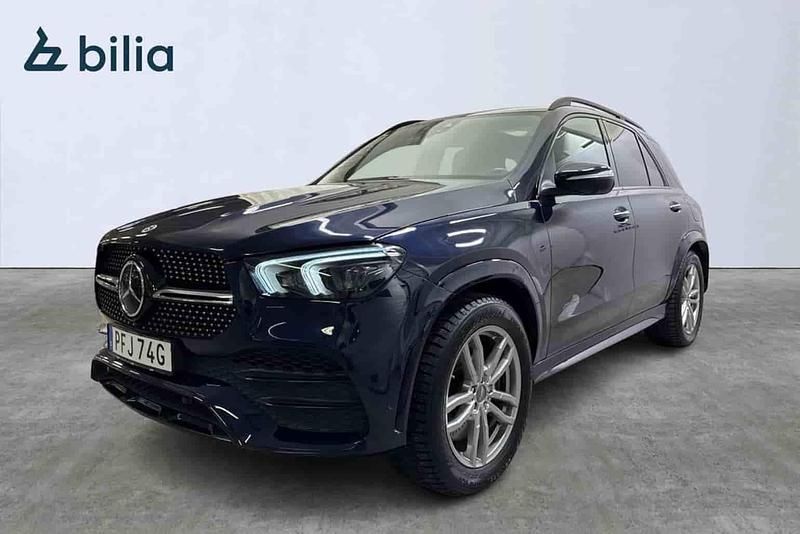 Begagnad Mercedes GLE350 Premium Plus 194 HK (142 kW) 2022 Blå SUV