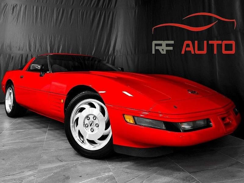 Röd Begagnad 1993 Chevrolet Corvette Sportkupé | 249 900 kr - Bild 1/4