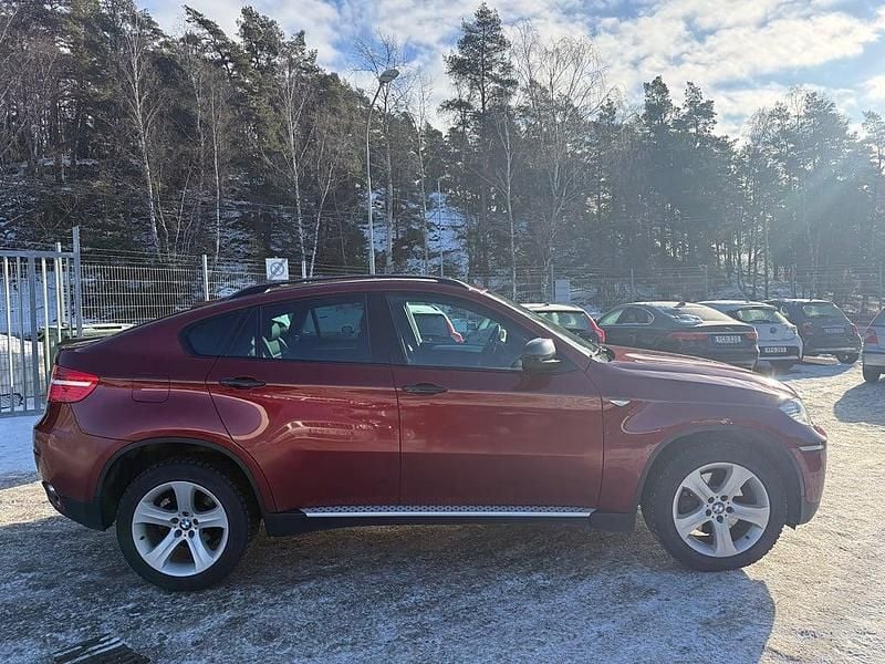 Begagnad BMW X6 Sport Line 286 HK (210 kW) 2010 Röd SUV