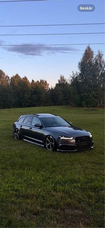 Grå Begagnad 2018 Audi A6 Kombi | 245 000 kr (Marknadspris) - Bild 1/4