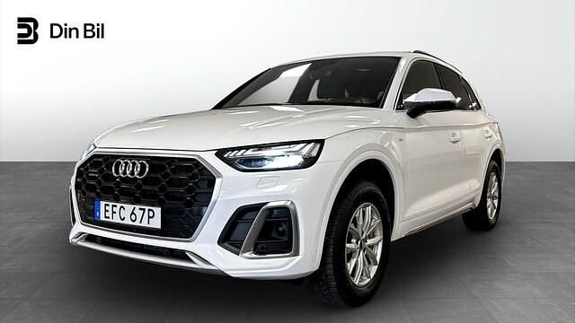 Vit Begagnad 2022 Audi Q5 Proline SUV | 369 900 kr (Marknadspris) - Bild 1/4