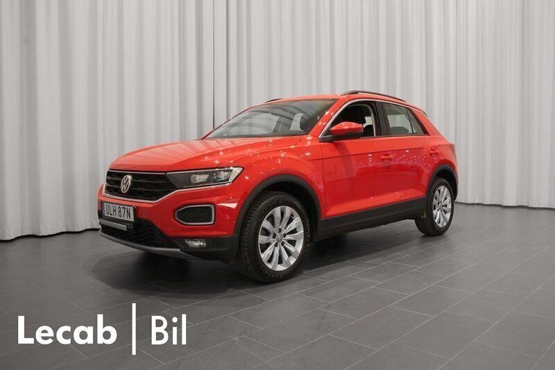 Röd Begagnad 2020 VW T-Roc SUV | 229 500 kr (Bra pris) - Bild 1/4