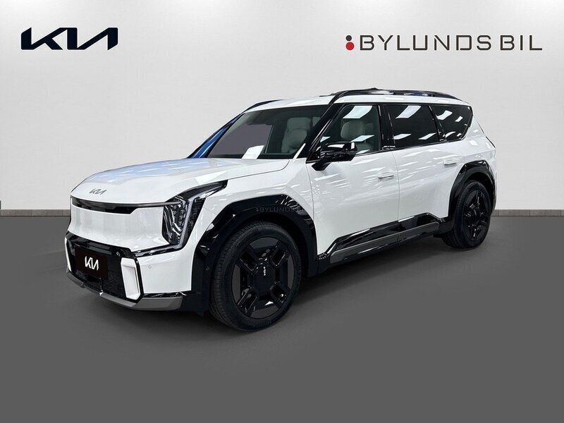 Vit Ny 2024 Kia EV9 GT-Line SUV | 869 000 kr (Marknadspris) - Bild 1/4