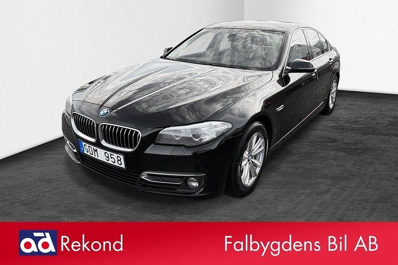Svart Begagnad 2013 BMW 528 Luxury Line Sedan | 159 000 kr (Marknadspris) - Bild 1/4