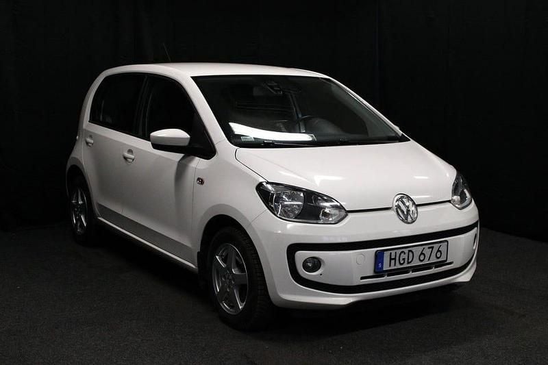 Vit Begagnad 2014 VW up! S Halvkombi | 54 900 kr (Bra pris) - Bild 1/4