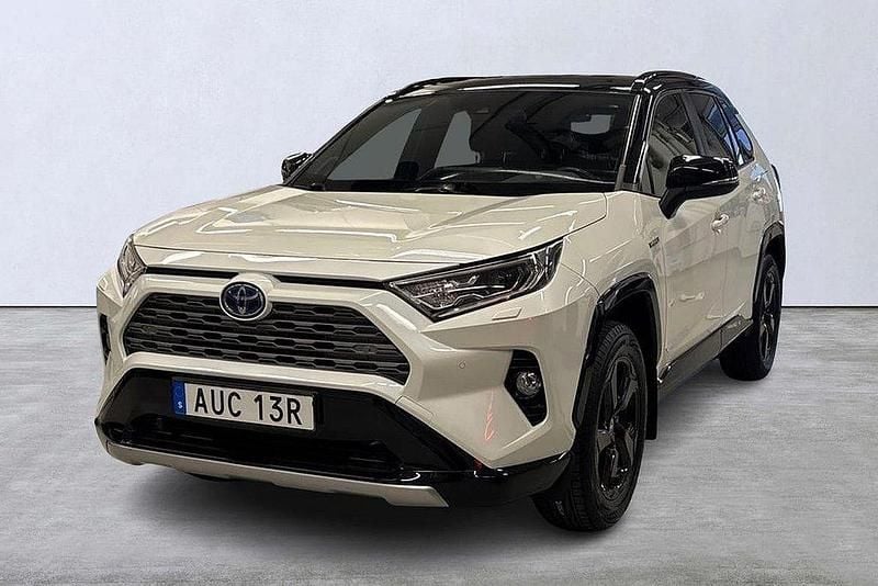 Vit Begagnad 2020 Toyota RAV4 Hybrid SUV | 359 900 kr (Marknadspris) - Bild 1/4