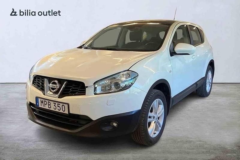Vit Begagnad 2010 Nissan Qashqai SUV | 99 900 kr (Marknadspris) - Bild 1/1
