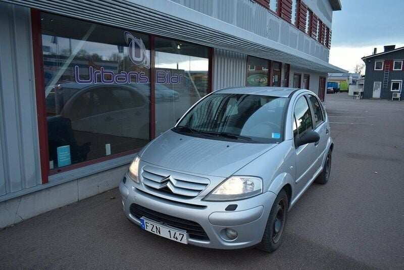 Silver Begagnad 2007 Citroën C3 Halvkombi | 34 900 kr (Dyr) - Bild 1/4