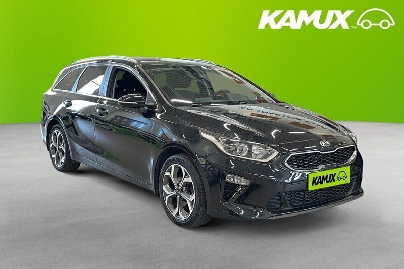 Svart (röd) Begagnad 2019 Kia Ceed Sportswagon Advance Kombi | 144 700 kr (Marknadspris) - Bild 1/3