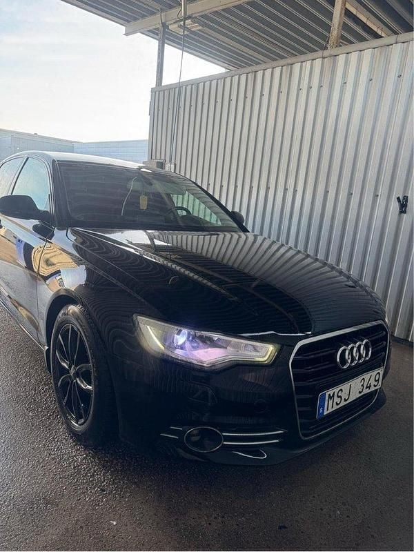 Svart Begagnad 2012 Audi A6 Proline Sedan | 109 999 kr (Marknadspris) - Bild 1/4