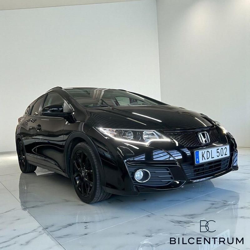 Begagnad Honda Civic 120 HK (88 kW) 2015 Svart