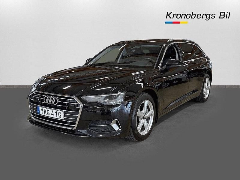 Svart metallic Begagnad 2022 Audi A6 Proline Kombi | 324 600 kr (Bra pris) - Bild 1/4