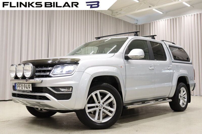 Silver Begagnad 2019 VW Amarok Pickup | 449 900 kr (Lite dyr) - Bild 1/4