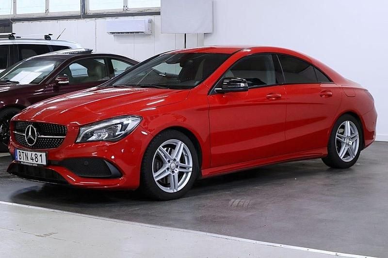 Begagnad Mercedes CLA250 AMG 211 HK (155 kW) 2017 Röd Sedan