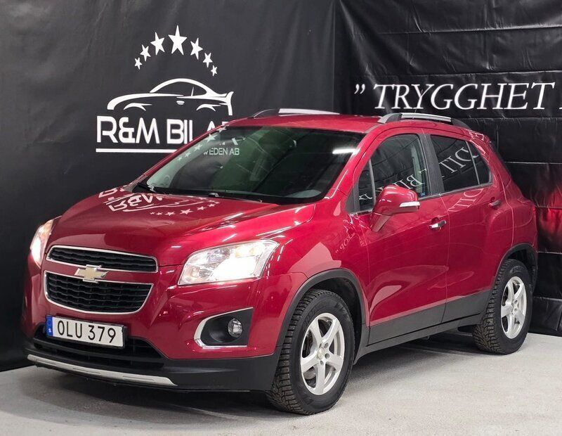 Röd Begagnad 2013 Chevrolet Trax SUV | 84 800 kr (Marknadspris) - Bild 1/4