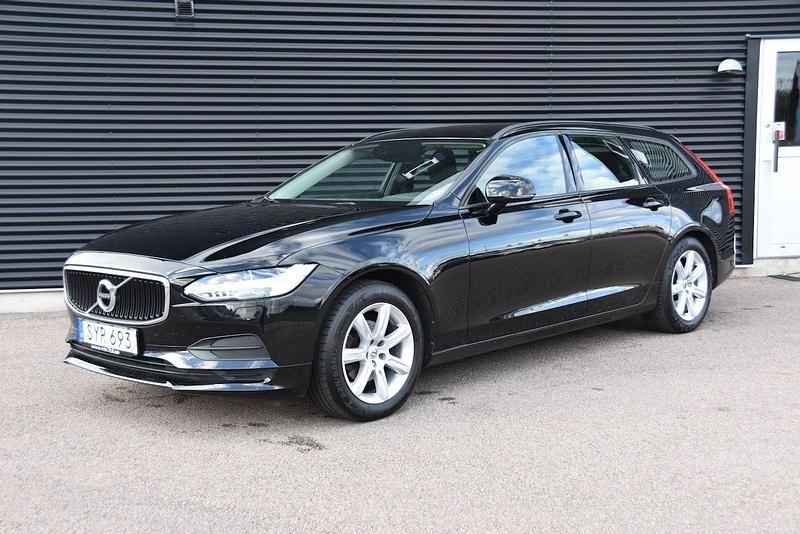 Svart Begagnad 2018 Volvo V90 Kombi | 209 900 kr (Bra pris) - Bild 1/4