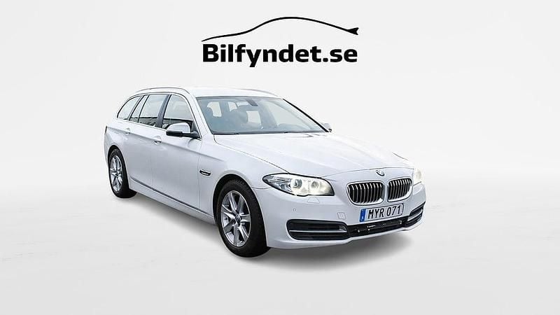 Vit Begagnad 2014 BMW 520 Kombi | 99 900 kr (Bra pris) - Bild 1/4