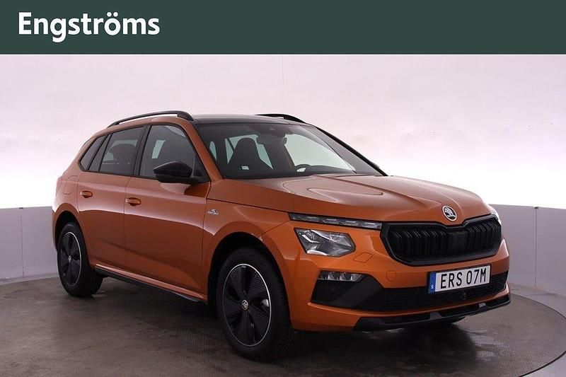 Orange Ny 2024 Skoda Kamiq Monte Carlo SUV | 319 000 kr (Lite dyr) - Bild 1/4