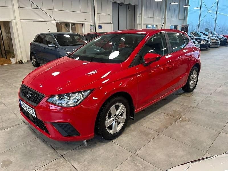 Begagnad Seat Ibiza 95 HK (69 kW) 2021 Röd Halvkombi