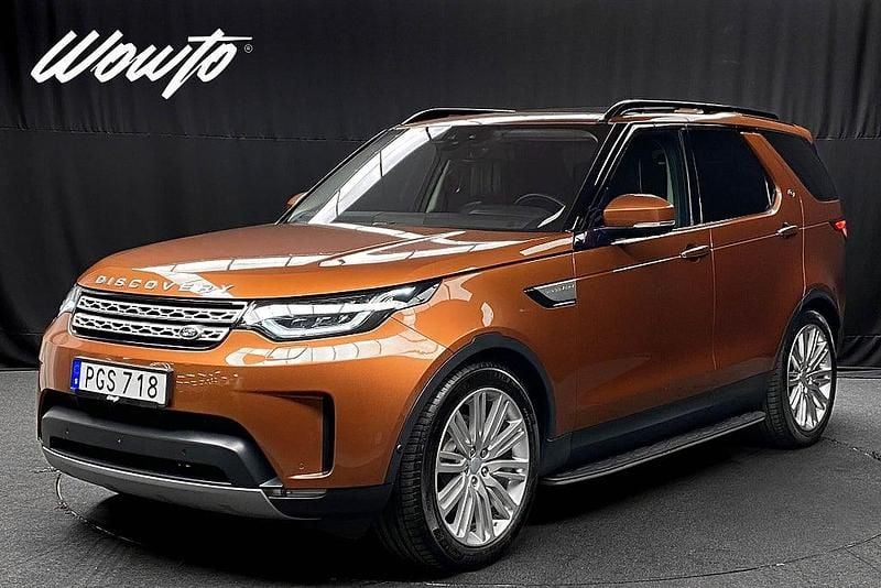 Begagnad Land Rover Discovery 5 HSE Luxury 180 HK (132 kW) 2017 Orange SUV