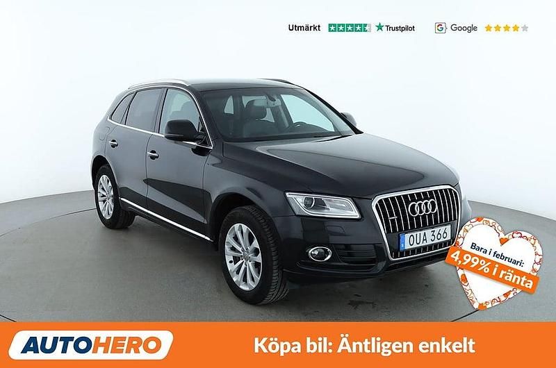 Begagnad Audi Q5 192 HK (141 kW) 2015 Svart SUV