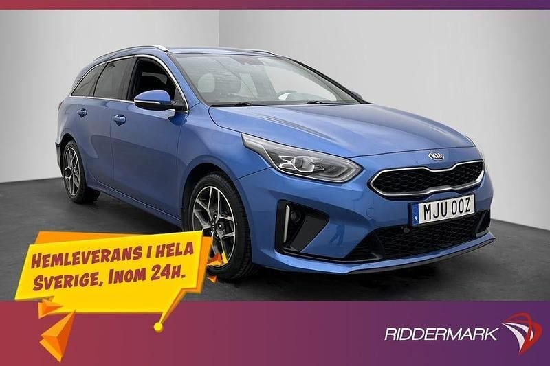 Blå Begagnad 2019 Kia Ceed Sportswagon GT-Line Kombi | 174 900 kr (Marknadspris) - Bild 1/3