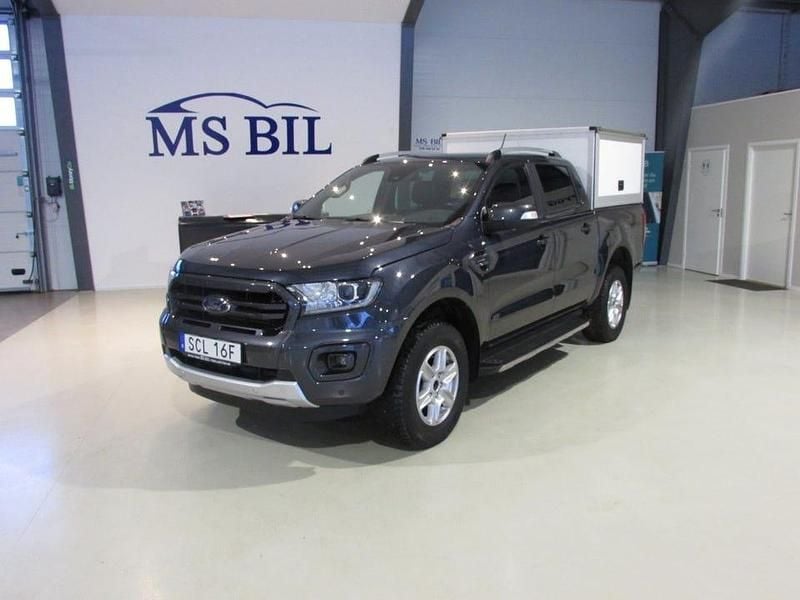 Blå Begagnad 2021 Ford Ranger Pickup | 379 900 kr (Bra pris) - Bild 1/4