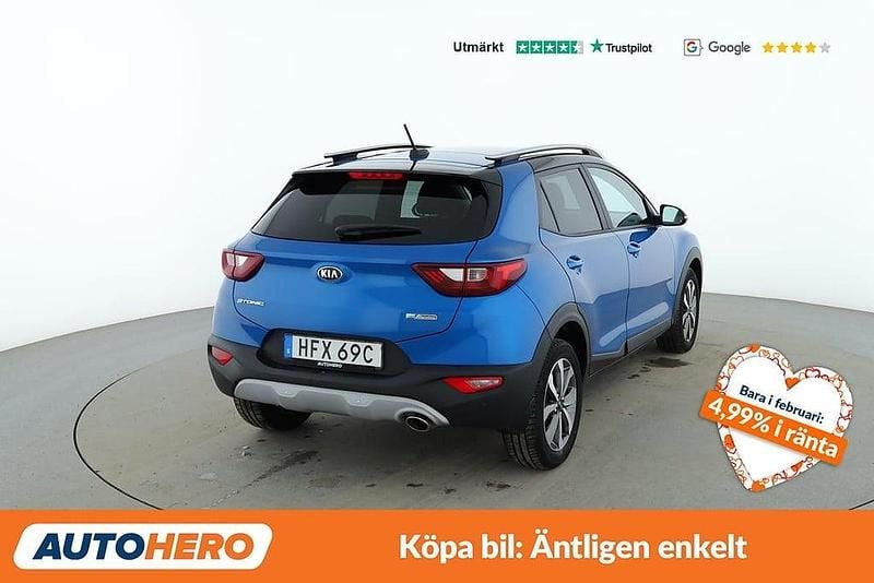Begagnad Kia Stonic Edition 7 121 HK (88 kW) 2020 Blå SUV