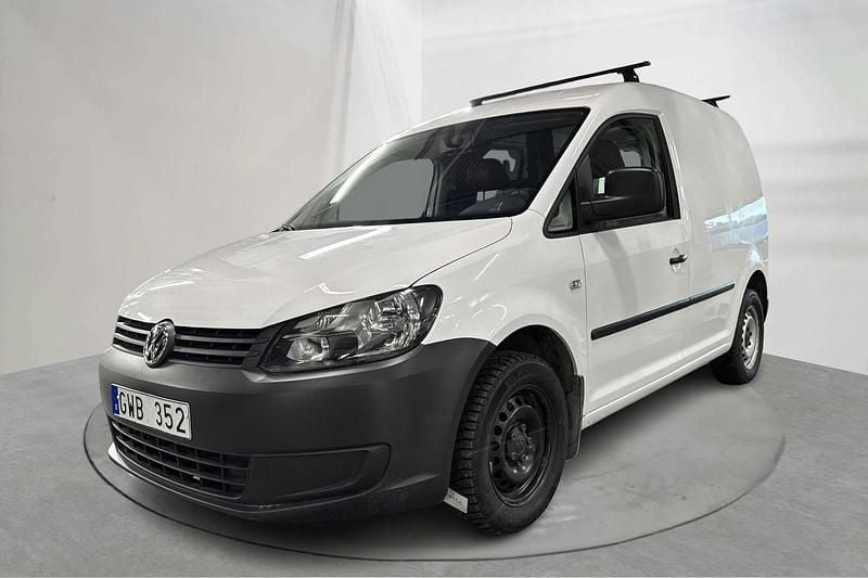 Vit Begagnad 2012 VW Caddy Minibuss | 49 000 kr (Superpris) - Bild 1/4