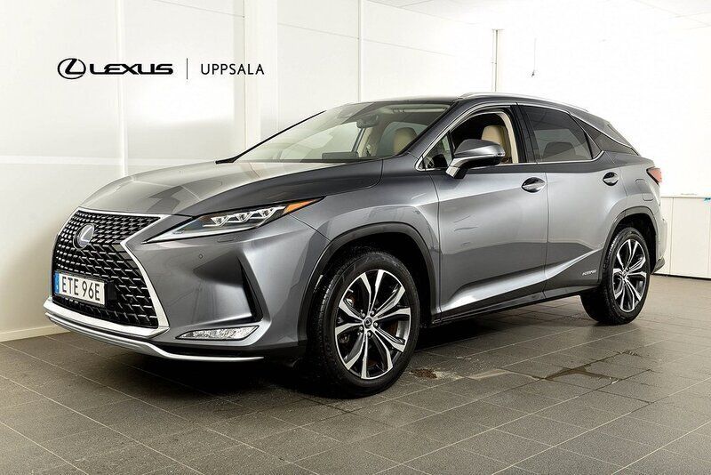 Grå (gråmetallic) Begagnad 2019 Lexus RX450h Executive Line SUV | 479 900 kr (Lite dyr) - Bild 1/4