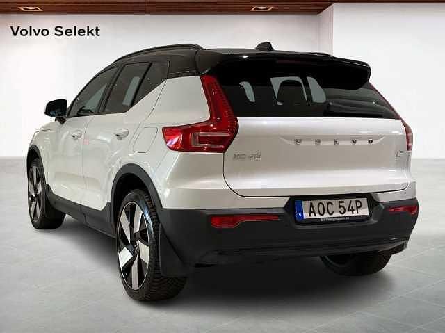 Begagnad Volvo XC40 Single Motor 299 kW (407 HK) 2023 Vit SUV