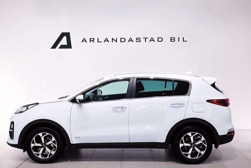 Vit Begagnad 2018 Kia Sportage 2 SUV | 218 900 kr (Marknadspris) - Bild 1/4