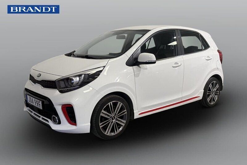 Vit Begagnad 2020 Kia Picanto GT-Line Halvkombi | 134 900 kr (Marknadspris) - Bild 1/4