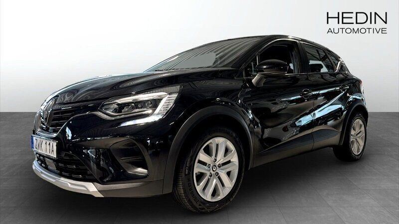 Svart (black) Begagnad 2021 Renault Captur SUV | 199 900 kr (Bra pris) - Bild 1/4