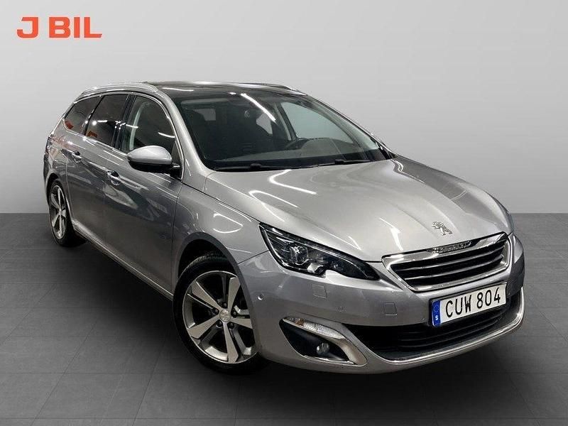 Begagnad Peugeot 308 SW Allure 116 HK (85 kW) 2014 Grå Kombi